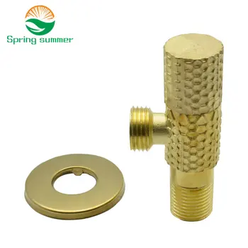 SPRING SUMMER antique brass Triangle valve bathroom accessory 1/2*1/2 angle valves Stop Shut Off Water Triangle
SPRING SUMMER antique brass Triangle valve bathroom accessory 1/2*1/2 angle valves Stop Shut Off Water Triangle