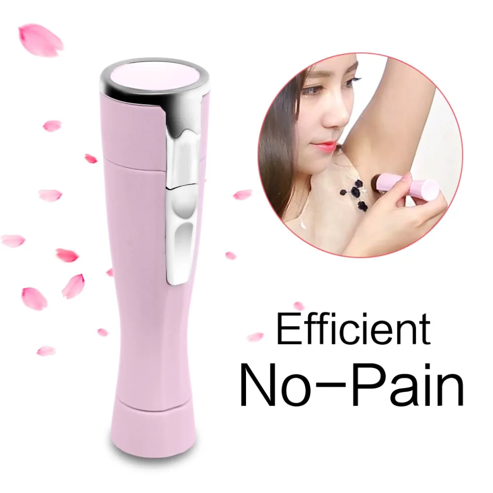 Mini Electric Painless Hair Removal Shaver Trimmer For Women Legs Armpit Arm Body (1)