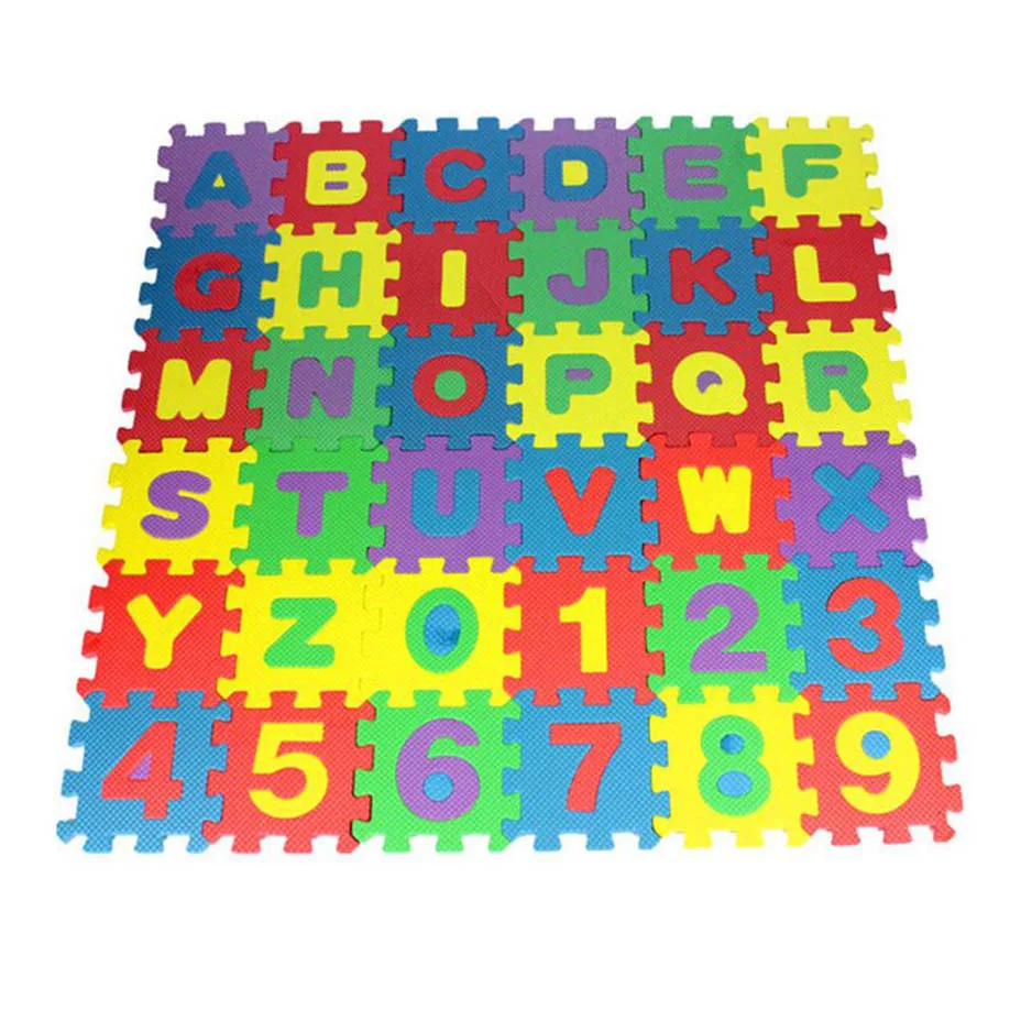 MUQGEW 36Pcs Baby Child Number Alphabet Puzzle Foam Maths Educational Toy Gift Kids Toys for Children Funny Birthday Toys
MUQGEW 36Pcs Baby Child Number Alphabet Puzzle Foam Maths Educational Toy Gift Kids Toys for Children Funny Birthday Toys