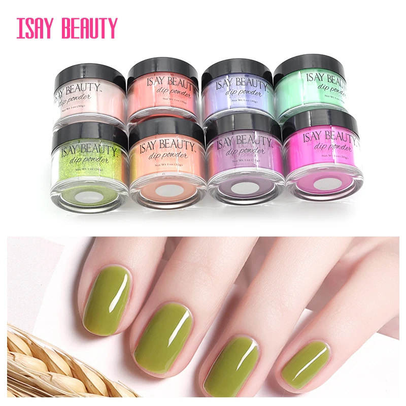 ISAYBEAUTY dipping powder clear French nail glitter Manicure Trend nail dip powder starter kit for dipping powder system
ISAYBEAUTY dipping powder clear French nail glitter Manicure Trend nail dip powder starter kit for dipping powder system
