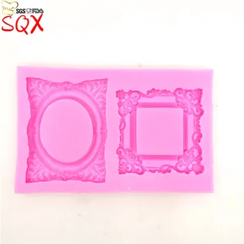 Food-grade Silicone Mold Square Frame Fondant Cake Decorating Tools Silicone Soap Mold Silicone Cake Mold SQ16155
Food-grade Silicone Mold Square Frame Fondant Cake Decorating Tools Silicone Soap Mold Silicone Cake Mold SQ16155