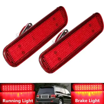 2PCS LED Rear Bumper Light Fog Reflector Light Tail Brake Stop Lamp for Toyota Land Cruiser for Lexus LX470
2PCS LED Rear Bumper Light Fog Reflector Light Tail Brake Stop Lamp for Toyota Land Cruiser for Lexus LX470