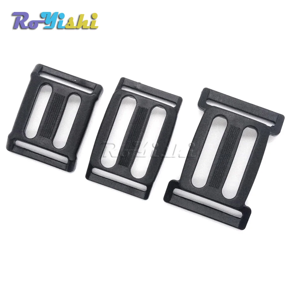 10pcs/pack Plastic Multi-function Tri-Glide Slider Adjust Arched Buckle for Ourdoor Backpack Bags Webbing
10pcs/pack Plastic Multi-function Tri-Glide Slider Adjust Arched Buckle for Ourdoor Backpack Bags Webbing