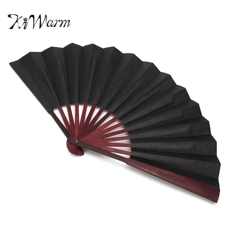 KiWarm Men's Black Handmade Spun Silk Calligraphy Painting Writing Dancing Folding Hand Fan Gifts Ornament Craft
KiWarm Men's Black Handmade Spun Silk Calligraphy Painting Writing Dancing Folding Hand Fan Gifts Ornament Craft