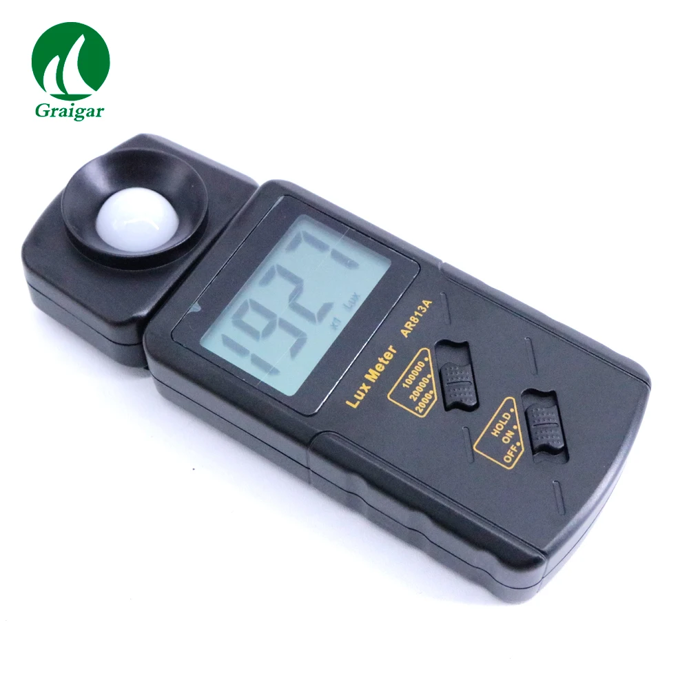 SMART SENSOR Handheld Digital Lux Meter Smart Sensor AR813A Measuring Range: 1~100.000lux
SMART SENSOR Handheld Digital Lux Meter Smart Sensor AR813A Measuring Range: 1~100.000lux