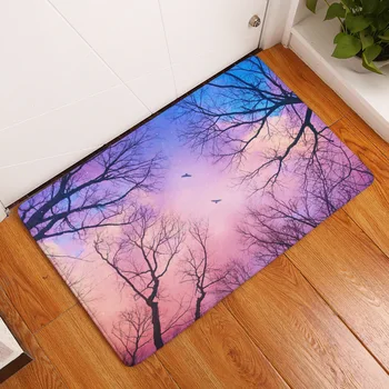 CAMMITEVER Blue Purple Sky Branches And Birds Reusable Washable Rug Carpet Mat Grippers Non Slip For Home Bath Living Room Pads
CAMMITEVER Blue Purple Sky Branches And Birds Reusable Washable Rug Carpet Mat Grippers Non Slip For Home Bath Living Room Pads