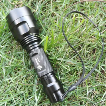 LED Torch Lampe C8 CREE XP-L V5 2000lm Cool White Light SMO 3-mode LED Flashlight for Camping, Hiking, Cycling 
LED Torch Lampe C8 CREE XP-L V5 2000lm Cool White Light SMO 3-mode LED Flashlight for Camping, Hiking, Cycling