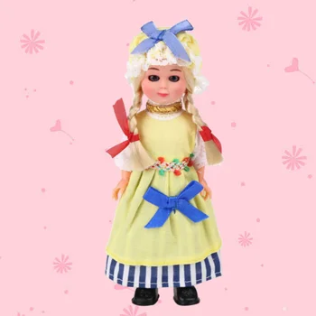 Children's Gift Dolls Mini Doll France Yong Woman Ethnic Clothes 5.5inch Baby Cute Ethnic Dolls Kid Toys for Girls/Boys 1001-004
Children's Gift Dolls Mini Doll France Yong Woman Ethnic Clothes 5.5inch Baby Cute Ethnic Dolls Kid Toys for Girls/Boys 1001-004