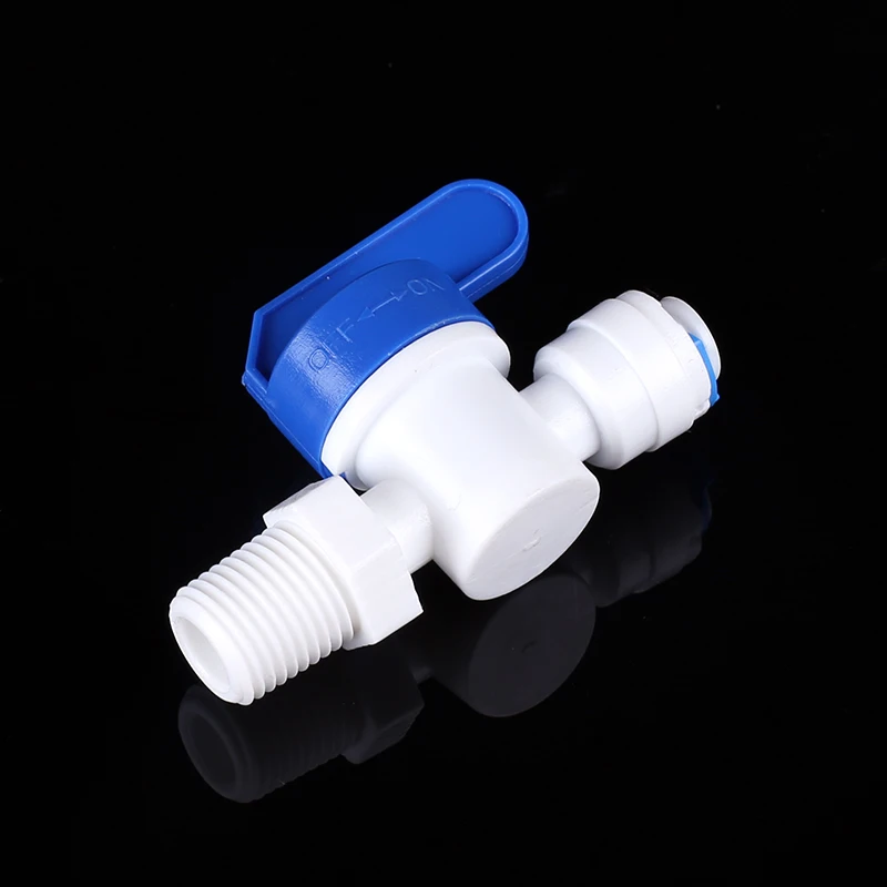 1/4" Male - 1/4" OD Tube PE Pipe Fitting Backwash Controlled Ball Valve Aquarium RO Water Filter Reverse Osmosis System
1/4" Male - 1/4" OD Tube PE Pipe Fitting Backwash Controlled Ball Valve Aquarium RO Water Filter Reverse Osmosis System