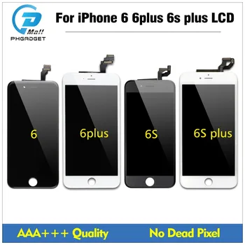 10 pcs/lot AAA Quality Touch Screen and Display LCD For iPhone 6G 6 6 plus 6S plus 6sp Digitize Assembly free shipping DHL
10 pcs/lot AAA Quality Touch Screen and Display LCD For iPhone 6G 6 6 plus 6S plus 6sp Digitize Assembly free shipping DHL