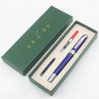 Box Luxury Metal Metal Gift Box Fountain Pens Blue & Black ink For Office Business ink Pen
Box Luxury Metal Metal Gift Box Fountain Pens Blue & Black ink For Office Business ink Pen