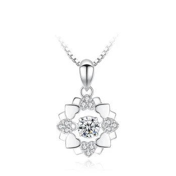 Luxurious aesthetic Heart-shaped petal flower, inlaid with shiny zircon, wedding birthday gift pendant necklace
Luxurious aesthetic Heart-shaped petal flower, inlaid with shiny zircon, wedding birthday gift pendant necklace