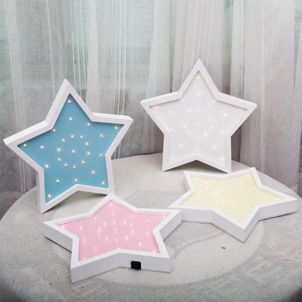 Fashion Star Shape Wooden LED Night Light Girls Bedroom Shop Romantic Lamp Decor LED Light
Fashion Star Shape Wooden LED Night Light Girls Bedroom Shop Romantic Lamp Decor LED Light
