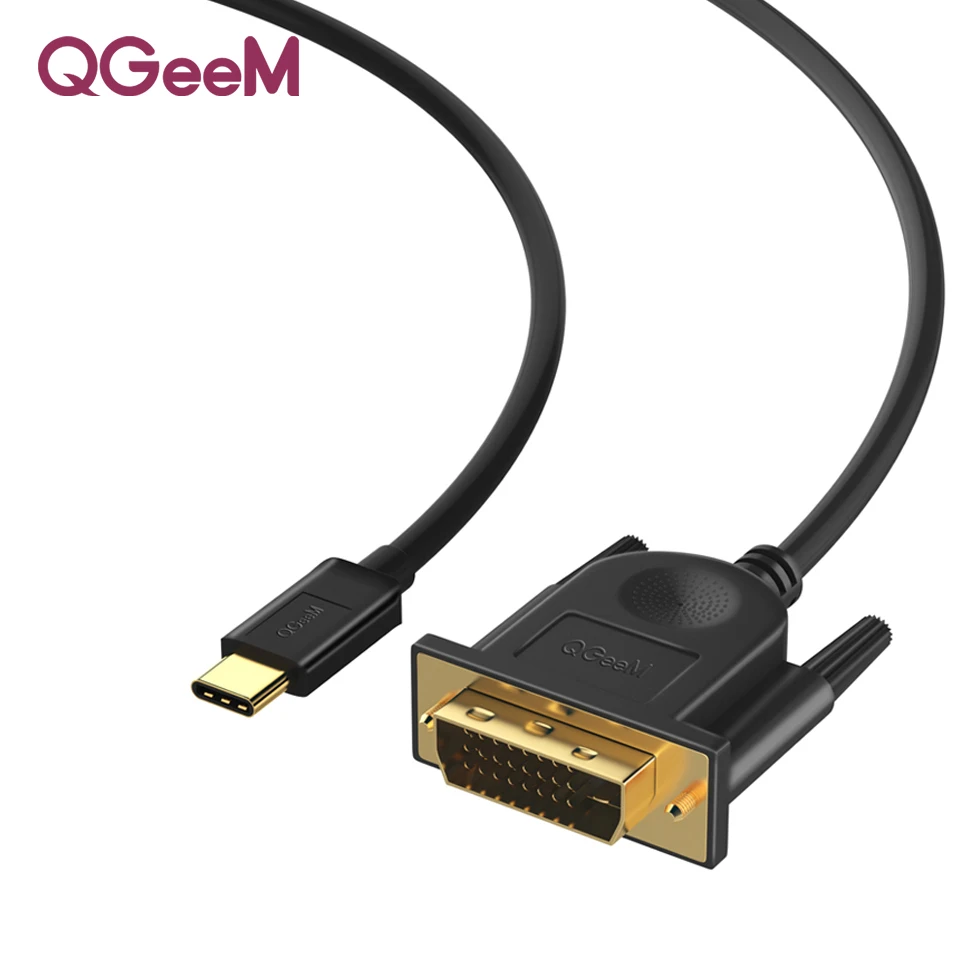 QGeeM usb c To dvi cable type c to dvi adapter Thunderbolt Compatible for MacBook Pro 2016 2017,galaxy S8 Note8,huawei mate 10
QGeeM usb c To dvi cable type c to dvi adapter Thunderbolt Compatible for MacBook Pro 2016 2017,galaxy S8 Note8,huawei mate 10
