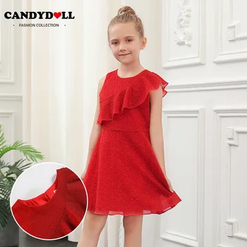 CANDYDOLL Girls' new sleeveless ear-trimmed banquet dress in children's individual dance dress
CANDYDOLL Girls' new sleeveless ear-trimmed banquet dress in children's individual dance dress