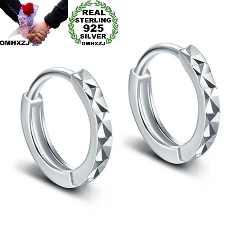 OMHXZJ Wholesale European Fashion Woman Girl Party Wedding Gift Simple White Round 925 Sterling Silver Hoop Earrings EA427
OMHXZJ Wholesale European Fashion Woman Girl Party Wedding Gift Simple White Round 925 Sterling Silver Hoop Earrings EA427