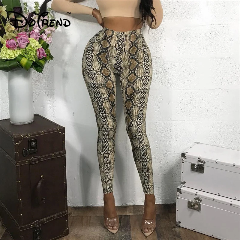 2019 Autumn Fitness Leggings Women Snake Skin Leopard Printing Leggings Female Casual High Waist Pants Skinny Long Trousers
2019 Autumn Fitness Leggings Women Snake Skin Leopard Printing Leggings Female Casual High Waist Pants Skinny Long Trousers