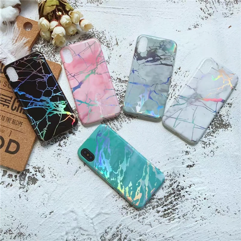 New laser marble Soft cover for Samsung galaxy S7 edge S8 S9 Note8 cover case for iphone 6 6s 7 8 plus X glitter phone cases
New laser marble Soft cover for Samsung galaxy S7 edge S8 S9 Note8 cover case for iphone 6 6s 7 8 plus X glitter phone cases