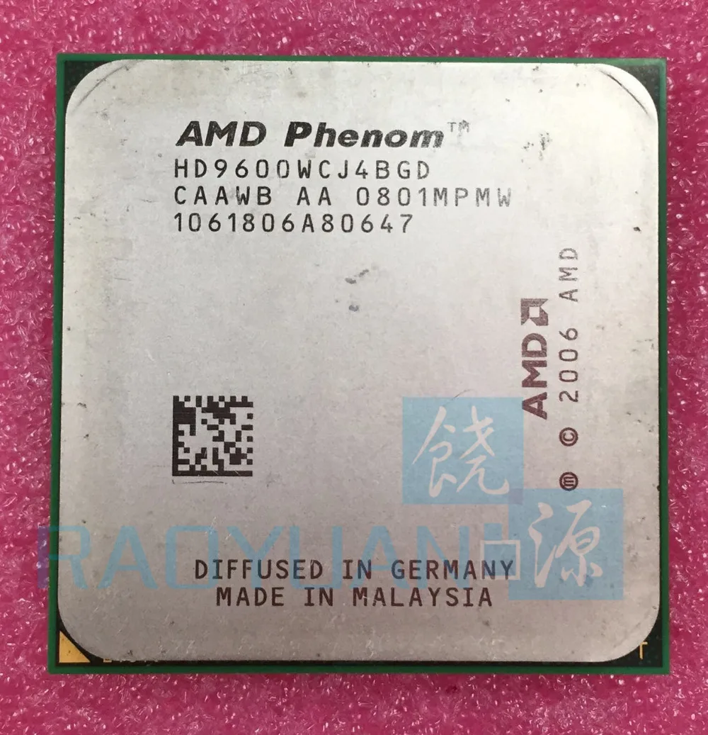 AMD Phenom X4 9600 Quad-Core DeskTop 2.3GHz CPU HD9600WCJ4BGD HD960ZWCJ4BGD Socket AM2+/940pin
AMD Phenom X4 9600 Quad-Core DeskTop 2.3GHz CPU HD9600WCJ4BGD HD960ZWCJ4BGD Socket AM2+/940pin