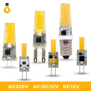 6Pcs/Lot G4 G9 E14 Dimmable Led Lamp AC 220V DC 12V 6W 9W COB Warm/ Cold White Lampada Replace the Halogen Chandelier Light Bulb
6Pcs/Lot G4 G9 E14 Dimmable Led Lamp AC 220V DC 12V 6W 9W COB Warm/ Cold White Lampada Replace the Halogen Chandelier Light Bulb
