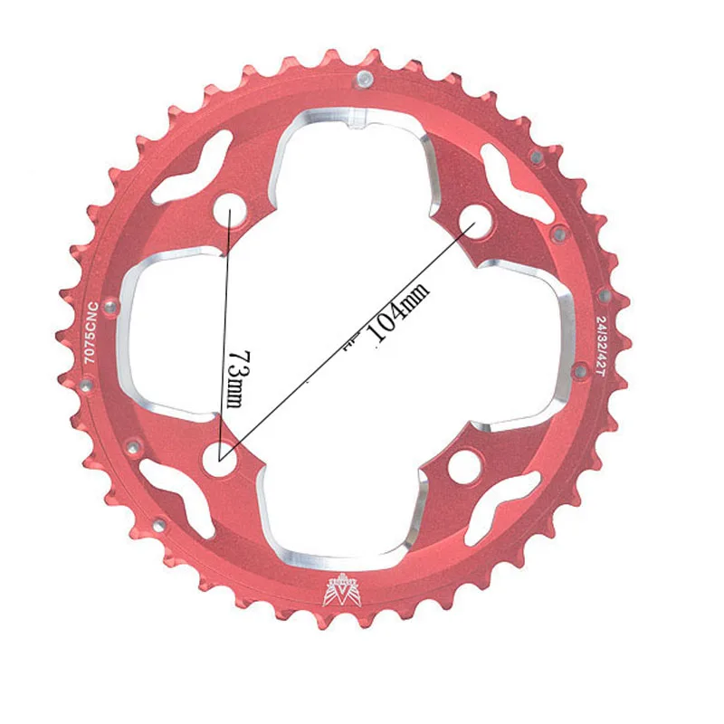 MTB Mountain Bikes 10-speed 42 tooth crankset 30-speed crankset repair sheet Crank Repair Crankset Chainrings Tooth Slice Parts MTB Mountain Bikes 10-speed 42 tooth crankset 30-speed crankset repair sheet Crank Repair Crankset Chainrings Tooth Slice Parts<br><br>Aliexpress