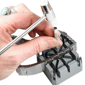 5pcs/set Watch Repair Link Remover Tool Hammer Pins Strap Holder Bracelet Chain Adjuster Repair Tool Kit For Men/Women Watch
5pcs/set Watch Repair Link Remover Tool Hammer Pins Strap Holder Bracelet Chain Adjuster Repair Tool Kit For Men/Women Watch