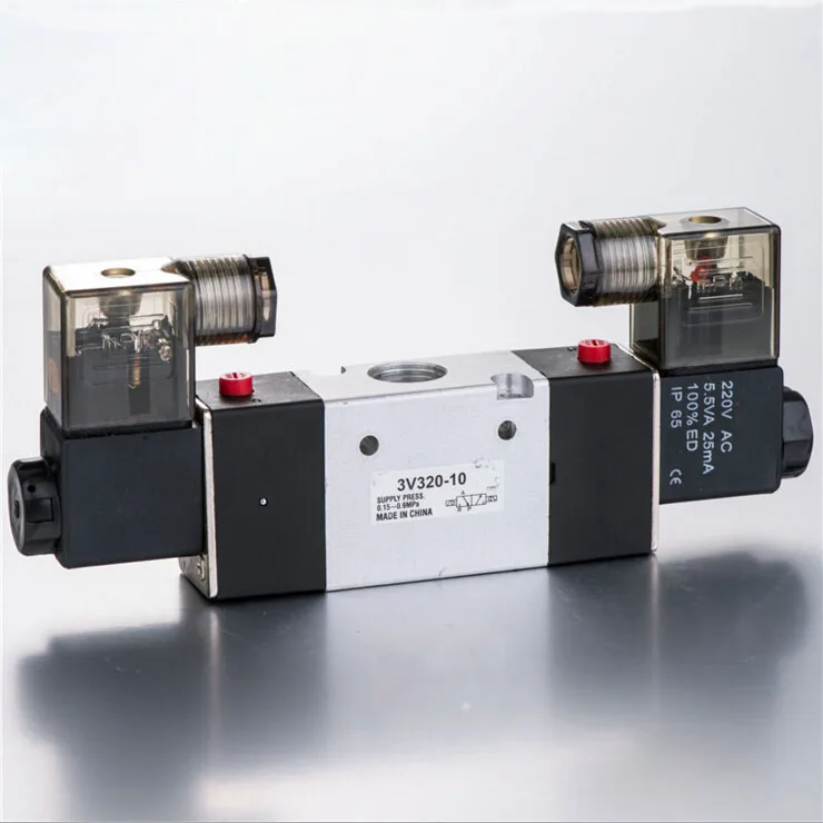 Solenoide Valvula Boutique Solenoid Valve 3V320-10,3/8,24V DC ,2 position 3 way Solenoid Valve
Solenoide Valvula Boutique Solenoid Valve 3V320-10,3/8,24V DC ,2 position 3 way Solenoid Valve