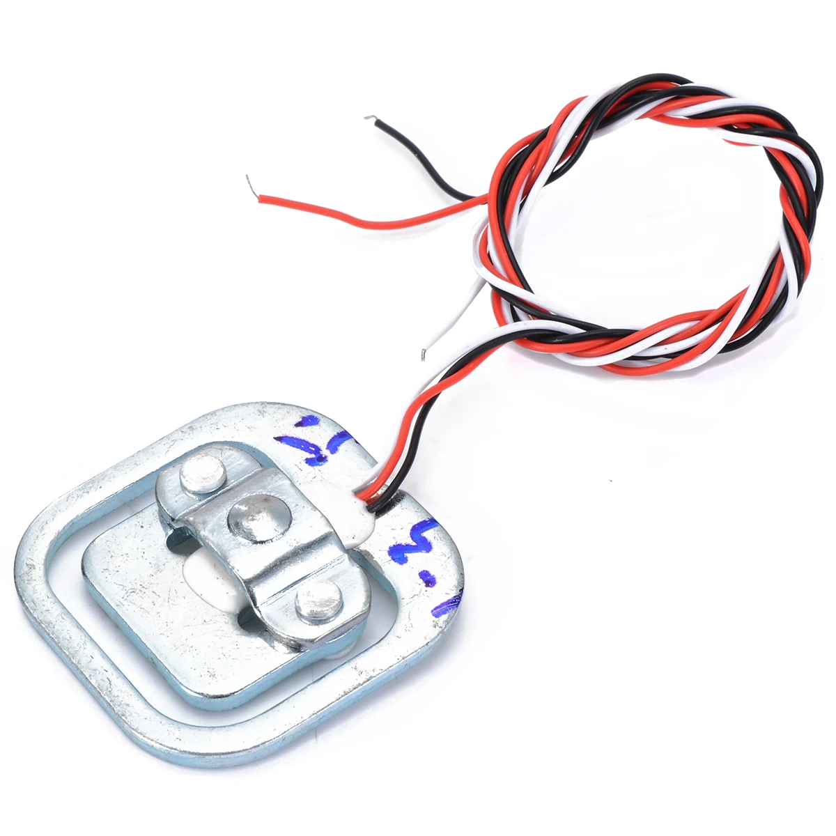 4pcs 50KG Human Body Scale Load Cell Resistance Strain Weight Sensor Pressure Sensors + HX711 AD Weighing Module Measuring Tool