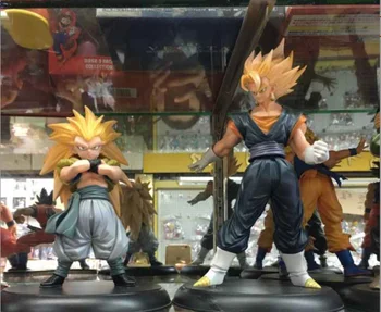 Dragon Ball Z Super Saiyan Son Goku + Gotenks PVC Action Figures Collectible Model Toys 2pcs/set KT2292
Dragon Ball Z Super Saiyan Son Goku + Gotenks PVC Action Figures Collectible Model Toys 2pcs/set KT2292