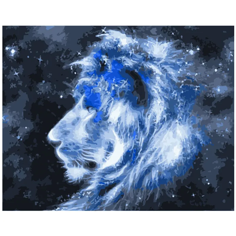 Painting By Numbers DIY Dropshipping 40x50 50x65cm Cute lion under the stars Animal Canvas Wedding Decoration Art picture Gift
Painting By Numbers DIY Dropshipping 40x50 50x65cm Cute lion under the stars Animal Canvas Wedding Decoration Art picture Gift