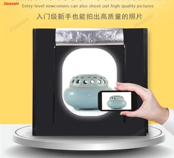 LED dimming Lighting Studio portable shooting table photo box softbox 30cm simple photography props CD50 T03
LED dimming Lighting Studio portable shooting table photo box softbox 30cm simple photography props CD50 T03