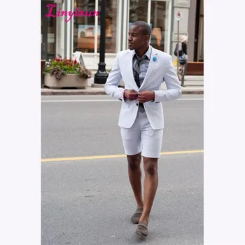 Linyixun 2018 New Elegant White wedding Men Suit with Short Pants Fashion Business Terno Masculino yong Mens Summer Wear Suits
Linyixun 2018 New Elegant White wedding Men Suit with Short Pants Fashion Business Terno Masculino yong Mens Summer Wear Suits