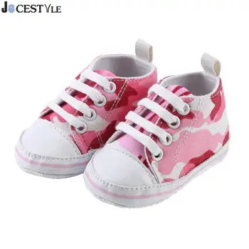 JOCESTYLE Camo Print Infants Baby Boy Girl Shoes Soft Soles Canvas Anti-Slip First Walkers Sports Sneakers
JOCESTYLE Camo Print Infants Baby Boy Girl Shoes Soft Soles Canvas Anti-Slip First Walkers Sports Sneakers