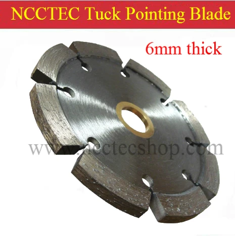 4'' Diamond Tuck pointing blade / 105mm concrete tuck point pointer Grooving tools / 5 6 10mm thick segment Hard Motor removal
4'' Diamond Tuck pointing blade / 105mm concrete tuck point pointer Grooving tools / 5 6 10mm thick segment Hard Motor removal