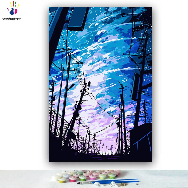 DIY colorings pictures by numbers with colors Sky sunset night view picture drawing painting by numbers framed Home
DIY colorings pictures by numbers with colors Sky sunset night view picture drawing painting by numbers framed Home