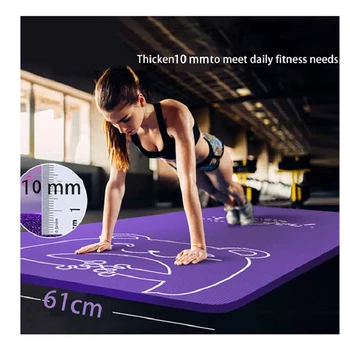 183*61*1cm Thickess Non-Slip Yoga Mat Sport Gym Soft Pilates Mats Foldable Fitness Gym Pads With Bandages Exercises Equipment
183*61*1cm Thickess Non-Slip Yoga Mat Sport Gym Soft Pilates Mats Foldable Fitness Gym Pads With Bandages Exercises Equipment