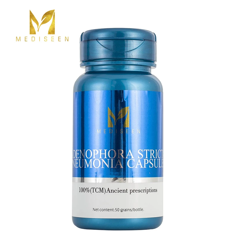 Mediseen Adenophora stricta Pneumonia Capsules, Cure Acute, chronic bronchitis, Cure Iaryngopharyngitis and Hoarse voice, 50pcs
Mediseen Adenophora stricta Pneumonia Capsules, Cure Acute, chronic bronchitis, Cure Iaryngopharyngitis and Hoarse voice, 50pcs