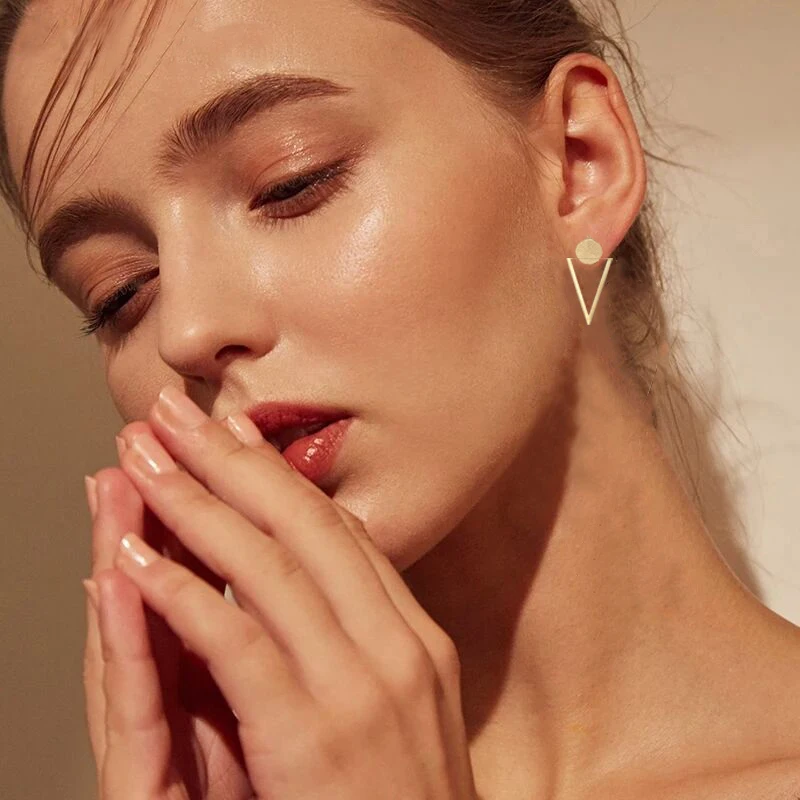 Simple Style Fashion Silver Gold Color Earrings for Women Square Round Geometric Hanging Earrings 2018 Female Pendientes Jewelry
Simple Style Fashion Silver Gold Color Earrings for Women Square Round Geometric Hanging Earrings 2018 Female Pendientes Jewelry