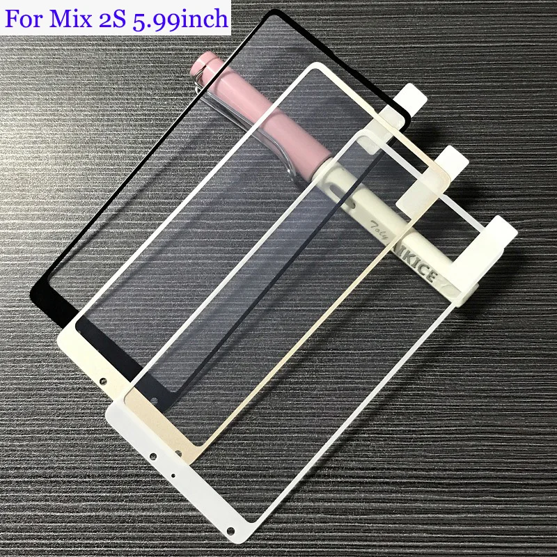 1PCS For xiaomi mi Mix 2S 2 s full Screen protective tempered glass film for mi Mix2S mix2 s Clear Screen phone glass film
1PCS For xiaomi mi Mix 2S 2 s full Screen protective tempered glass film for mi Mix2S mix2 s Clear Screen phone glass film