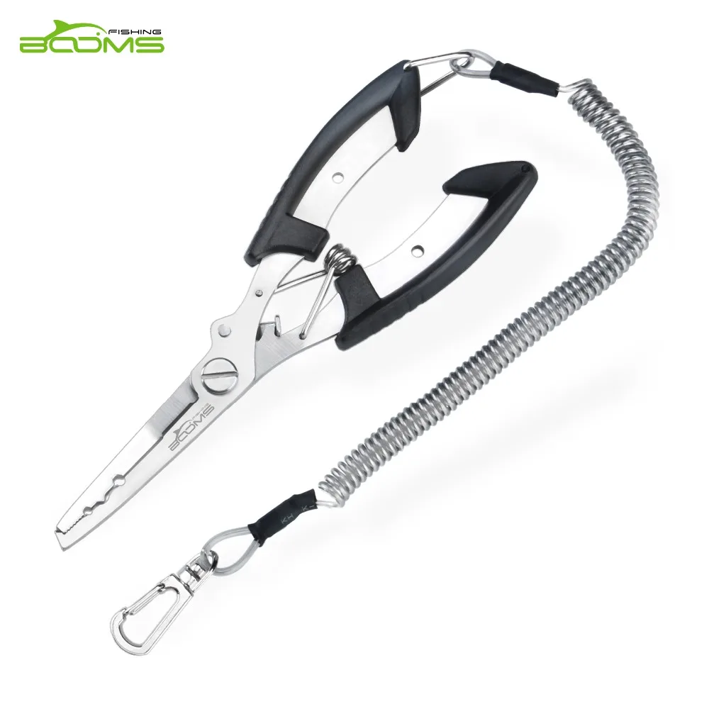 Booms Fishing H1 Fishing Pliers Mini Stainless Steel Multifunction Tools for Fish Line Cutting Hook Remover with Lanyard Sheath
Booms Fishing H1 Fishing Pliers Mini Stainless Steel Multifunction Tools for Fish Line Cutting Hook Remover with Lanyard Sheath