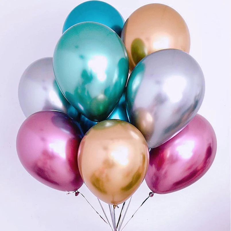 20PCS 12inch 3.2g Metal Pearl Latex Balloons Thick Metallic Colors Inflatable Air Balloons Globos Metalicos Party Decoration
20PCS 12inch 3.2g Metal Pearl Latex Balloons Thick Metallic Colors Inflatable Air Balloons Globos Metalicos Party Decoration
