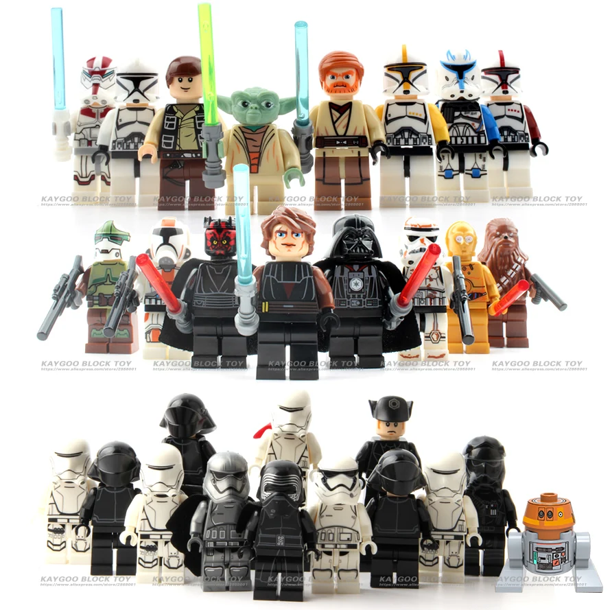 Kaygoo 29Pcs Star Series Space War Building Blocks The Force Awakens Kylo Ren Captain Phasma Figures Bricks Toys for Children
Kaygoo 29Pcs Star Series Space War Building Blocks The Force Awakens Kylo Ren Captain Phasma Figures Bricks Toys for Children