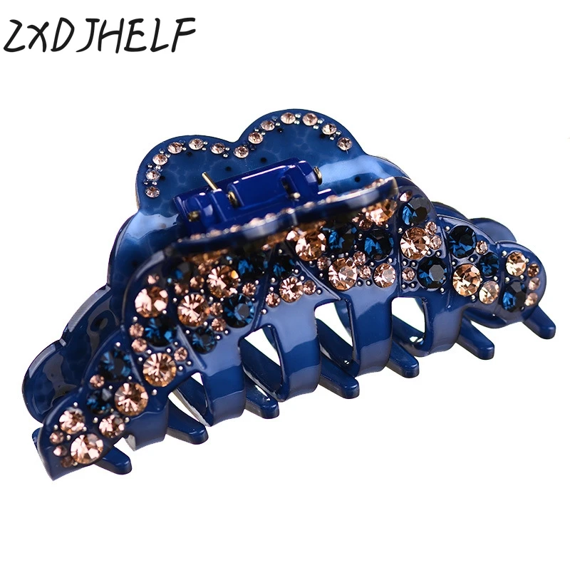 ZXDJHELF Ladies Hairpins Noble Acrylic Candy Color Hair Clip Shiny Crab Hair Claws For Women Girl Hair Accessories Ornament F105
ZXDJHELF Ladies Hairpins Noble Acrylic Candy Color Hair Clip Shiny Crab Hair Claws For Women Girl Hair Accessories Ornament F105