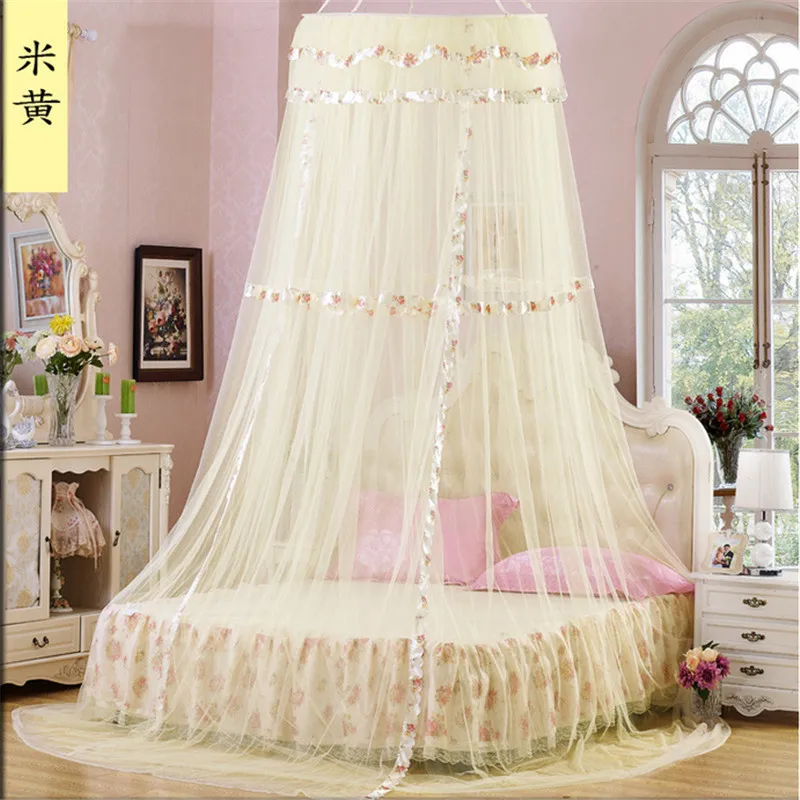 Mosquito net beige Summer round Lace curtain ceiling pink romantic palace princess canopy netting big top moustiquaire sucker
Mosquito net beige Summer round Lace curtain ceiling pink romantic palace princess canopy netting big top moustiquaire sucker