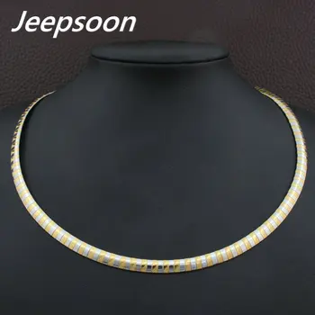 6MM Accessories Wholesale Stainless Steel Jewelry 400mm and 450mm Long Fashion Torques Necklaces for women NBJGACFG
6MM Accessories Wholesale Stainless Steel Jewelry 400mm and 450mm Long Fashion Torques Necklaces for women NBJGACFG