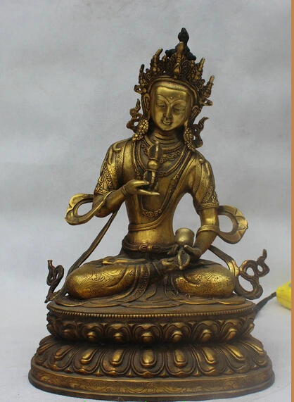 shitou 002431 13" Tibet Buddhism Bronze Gilt Vajradhara Vajrabhairava Goddess Seat Statue discount 30% (C0324)
shitou 002431 13" Tibet Buddhism Bronze Gilt Vajradhara Vajrabhairava Goddess Seat Statue discount 30% (C0324)