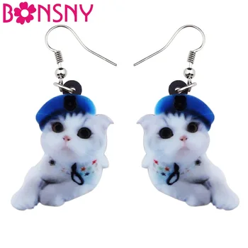 Bonsny Acrylic Lovely Hat Kitten Cat Earrings Big Long Dangle Drop Fashion Animal Jewelry Gift For Women Girls Ladies Kids Bulk
Bonsny Acrylic Lovely Hat Kitten Cat Earrings Big Long Dangle Drop Fashion Animal Jewelry Gift For Women Girls Ladies Kids Bulk