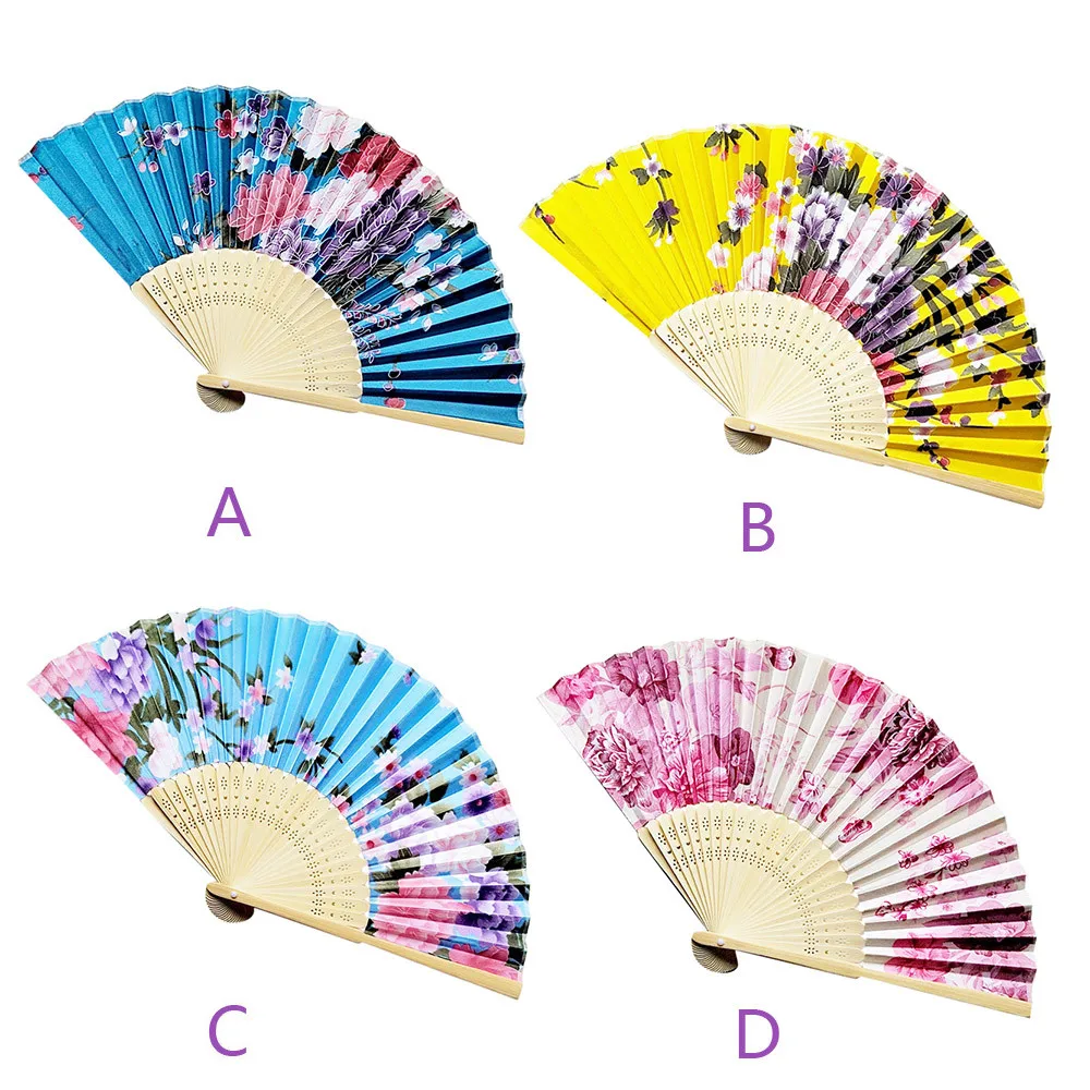 Hot Vintage Bamboo Folding Hand Held Flower Fan Pattern Folding Dance Wedding Party Lace Silk Folding Hand Held Flower Fan G613
Hot Vintage Bamboo Folding Hand Held Flower Fan Pattern Folding Dance Wedding Party Lace Silk Folding Hand Held Flower Fan G613