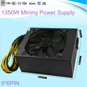 T.F.SKYWINDINTL 1350 Power Supply Mining 1350W PSU For Bitcoin Miner 1350W Mining PSU 6 pins Miner Mining Power Supply AWP3+
T.F.SKYWINDINTL 1350 Power Supply Mining 1350W PSU For Bitcoin Miner 1350W Mining PSU 6 pins Miner Mining Power Supply AWP3+