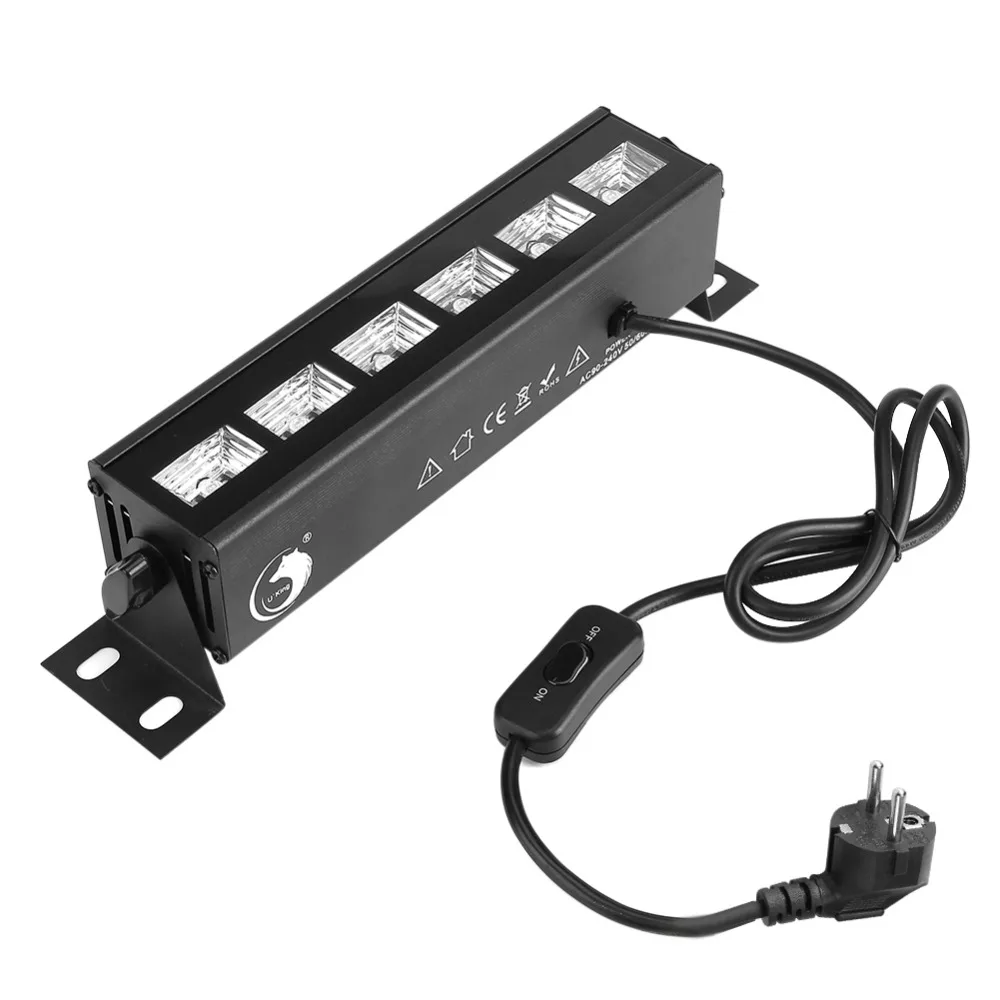 Hot Sale Stage Light Bar 6 * 3W LED Wall Wash Lighting for Disco DJ KTV Club Party EU Plug 220-240V
Hot Sale Stage Light Bar 6 * 3W LED Wall Wash Lighting for Disco DJ KTV Club Party EU Plug 220-240V
